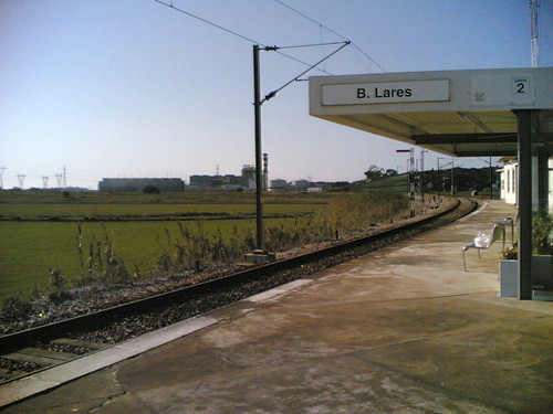 Estação de comboio Bifurcação de Lares: Gare