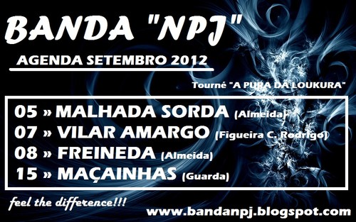 NPJ  Agenda Setembro 2012