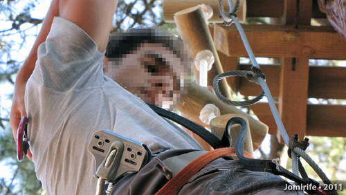 Parque Aventura: Percurso Negro - Cansaço