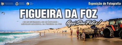 Exposição coletiva de Fotografia «Figueira da Foz, aqui sou feliz» - Banner