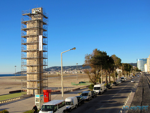 Figueira da Foz: Torre do relógio de praia vai ter obras - Vista para a avenida