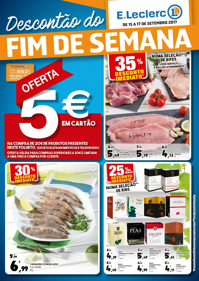 Eleclerc-Promoções-Folheto-Fim de Semana-15 a 17