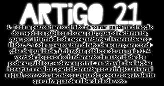 Os 30 artigos dos direitos humanos