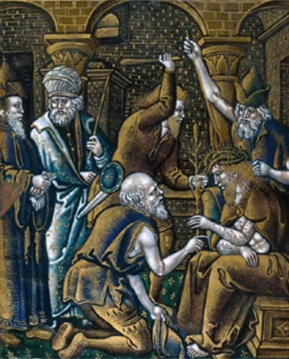 Mestre da Paixão de Cristo; esmalte pintado sobre