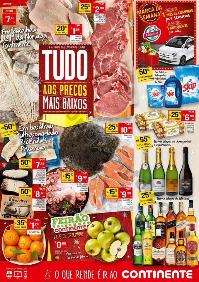 Antevisão Folheto CONTINENTE Promoções de 4 a 1 antevisão folheto promoções Continente 4a10dez