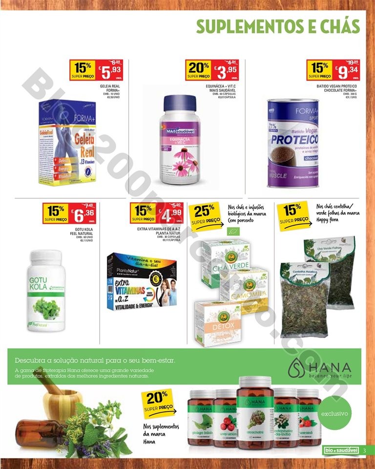 antevisão folheto promoções Continente Bio e Saudável 30out-25nov