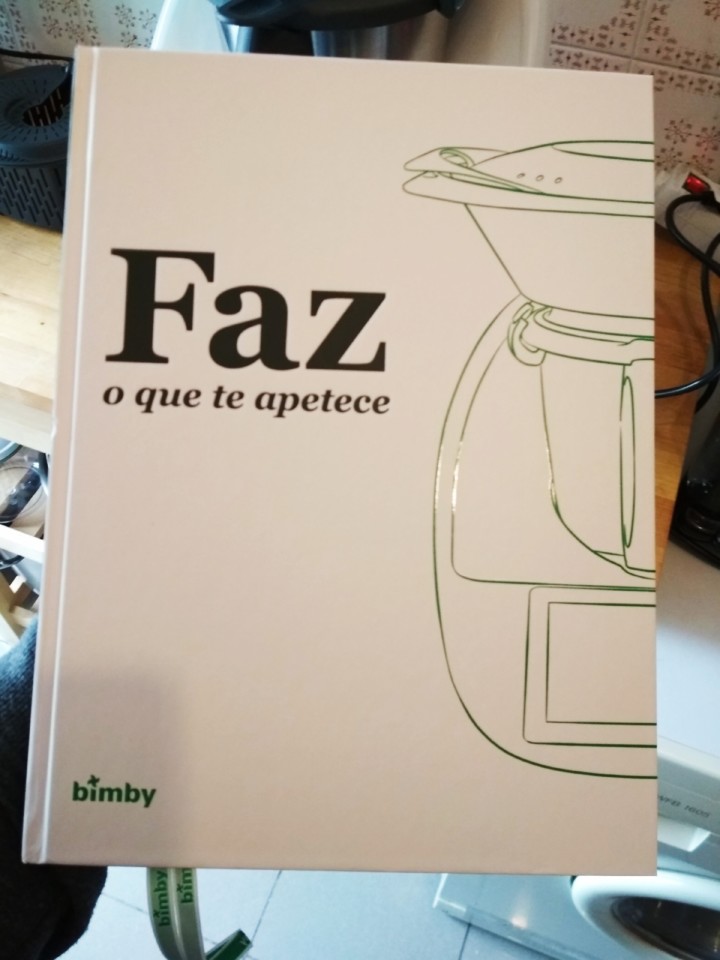 Recebi uma demonstração da Bimby TM6 em Casa - Livro Faz o que te Apetece
