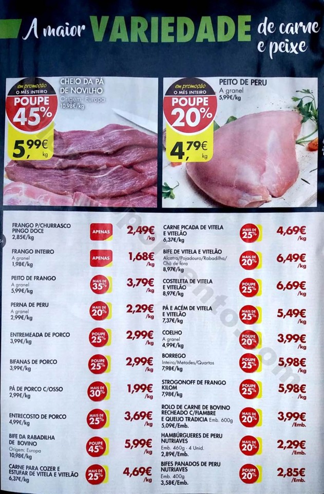 antevisão folheto promoções Pingo Doce Talho/Peixaria 6a31mar