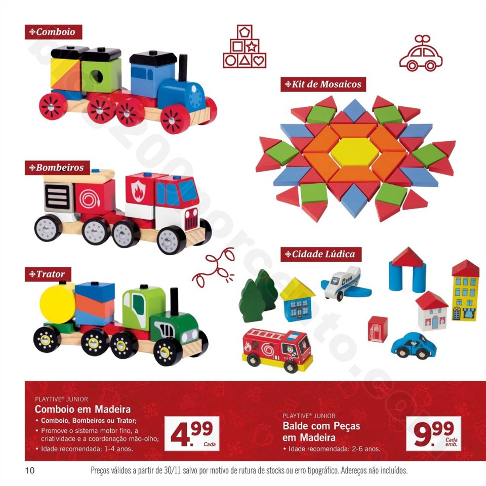 antevisão folheto LIDL especial brinquedos