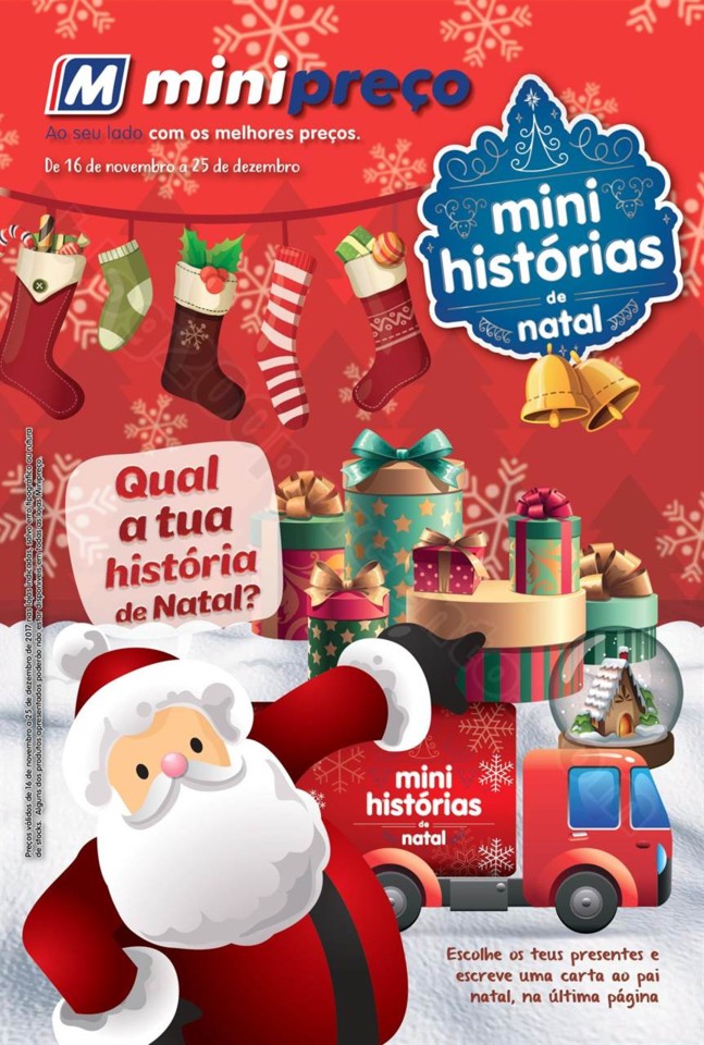 Antevis o Folheto MINIPRE O Natal  promo  es de  16 novembro 