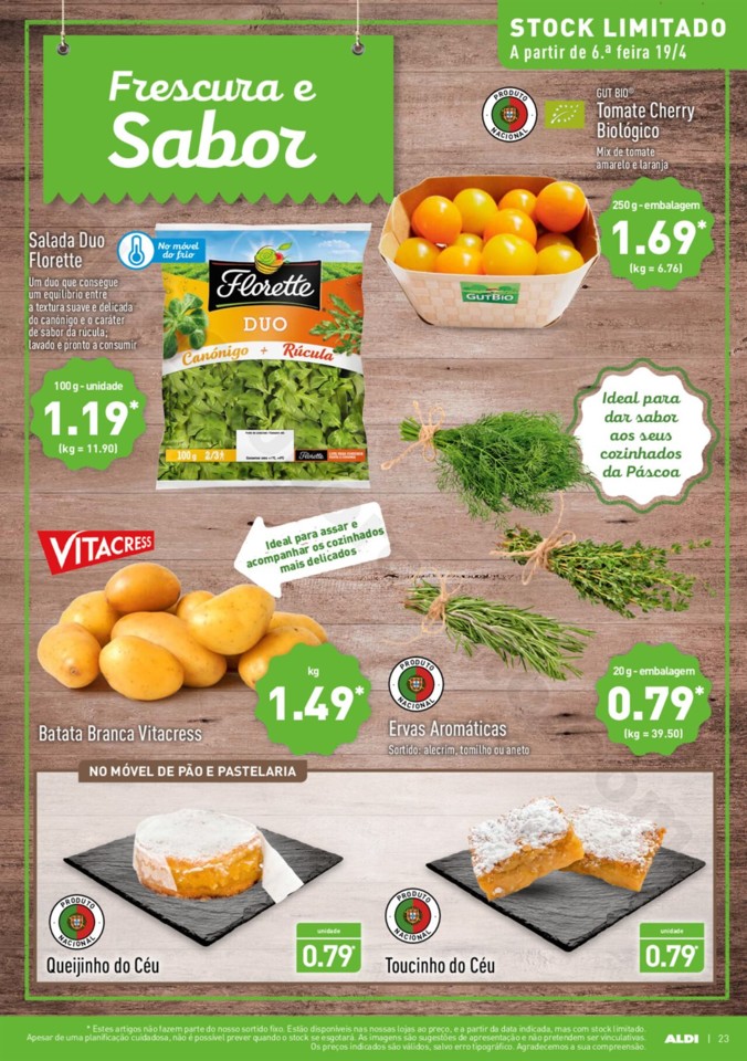 Antevisão Folheto ALDI Promoções a partir de 17 Antevisão Folheto Fim Semana ALDI partir 19 abr