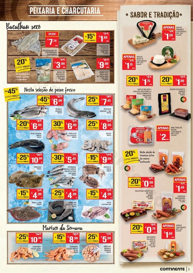 Antevisão Folheto CONTINENTE Promoções de 5 a 1 antevisão folheto promoções Continente 5a11 fev