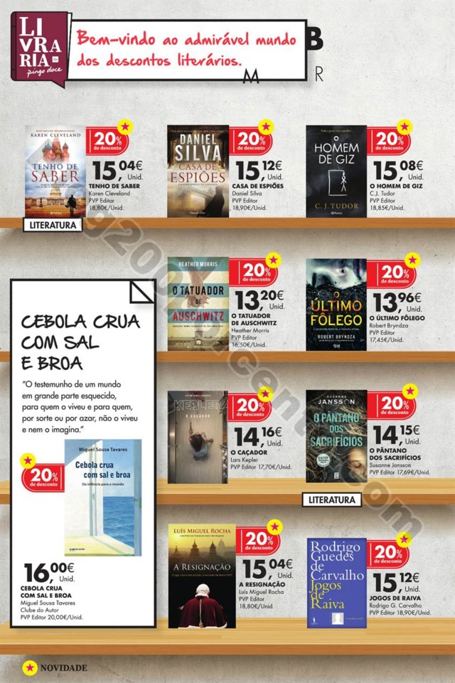 antevisão folheto Pingo Doce especial Livros 21jun-11jul
