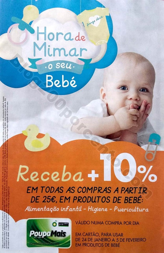 antevisão folheto Pingo Doce 3a8jan especial bebé