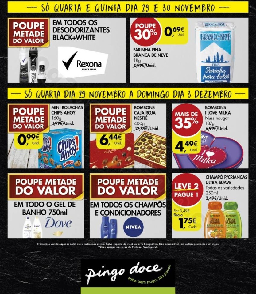 Novo folheto Pingo Doce Fim Semana 29a3dez