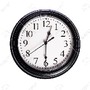 6142395-Wall-clock-shows-12-30-on-white-isolated-b