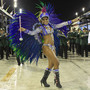 Carnaval Desfile Renata Santos, rainha da bateria