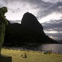 Urca - Mesmo sob nuvens, a beleza do amanhecer des