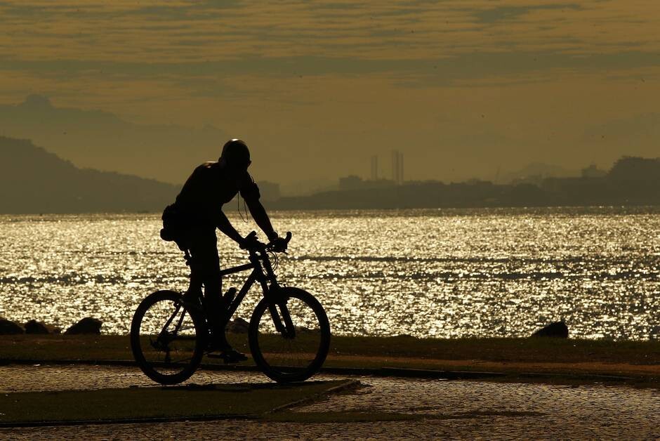 Amanhecer no Rio - aproveitando o tempo bom deste 