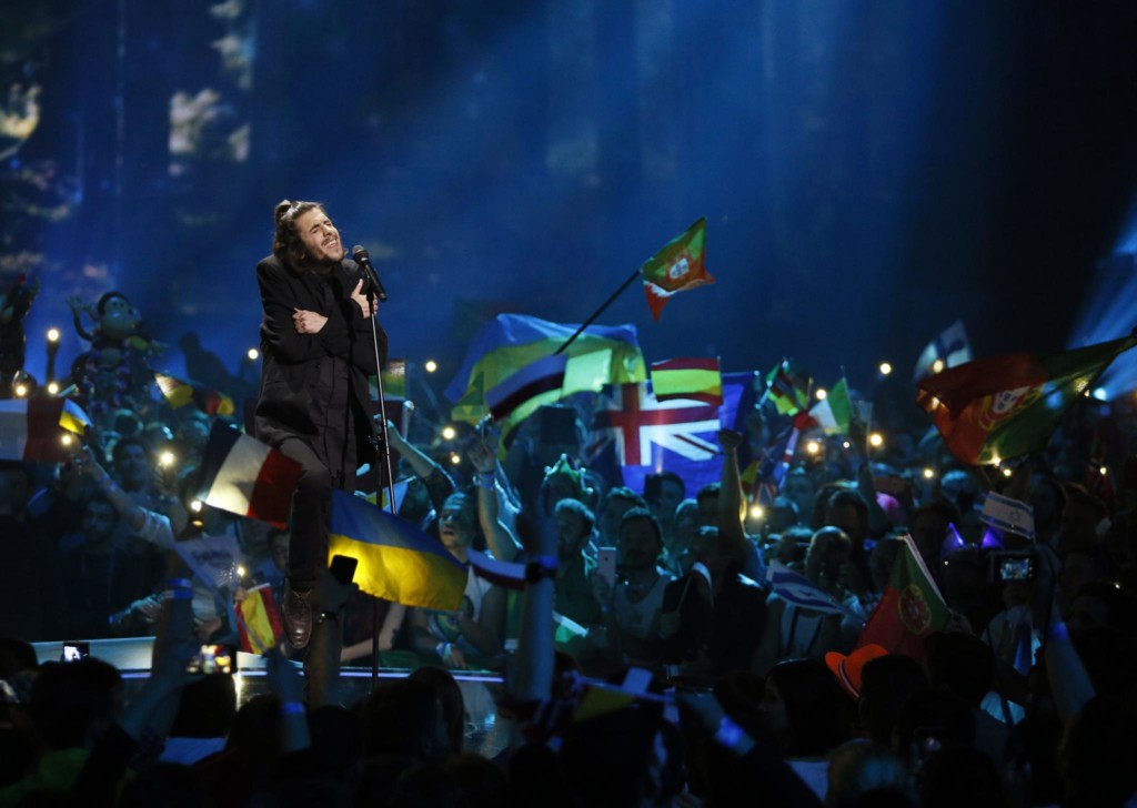 Salvador Sobral vence Eurovisão, Kiev, Ucrânia