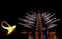 &Aacute;rvore de Natal da Lagoa - Inaugura&ccedil;&atilde;o da &Aacute;rvo