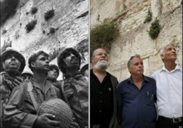 Soldiers-at-Western-Wall-Then-and-Now-e14629432156