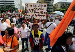 Manifestação contra o governo, Venezuela 